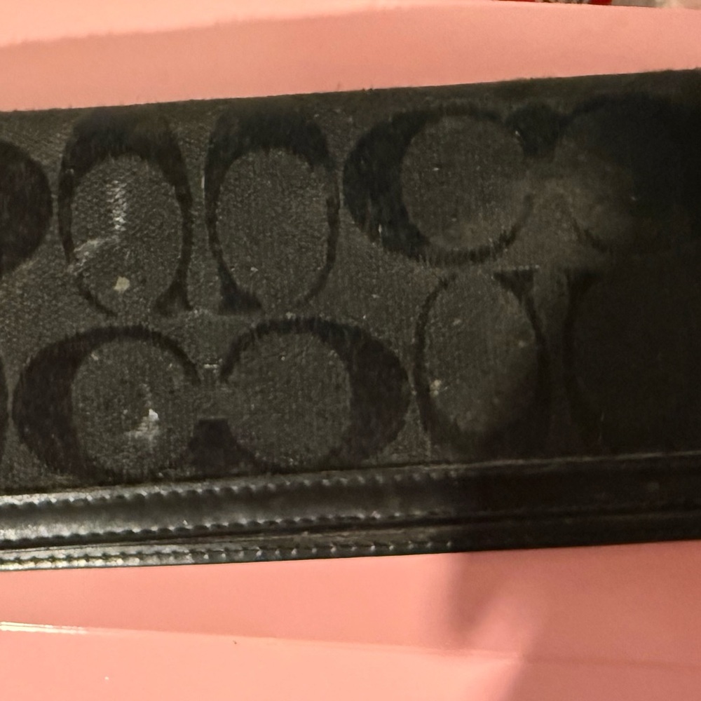 Coach Checkbook Project Wallet